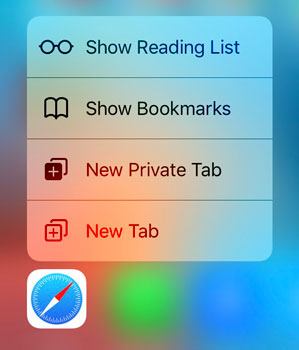 299x350 Touch Quick Actions