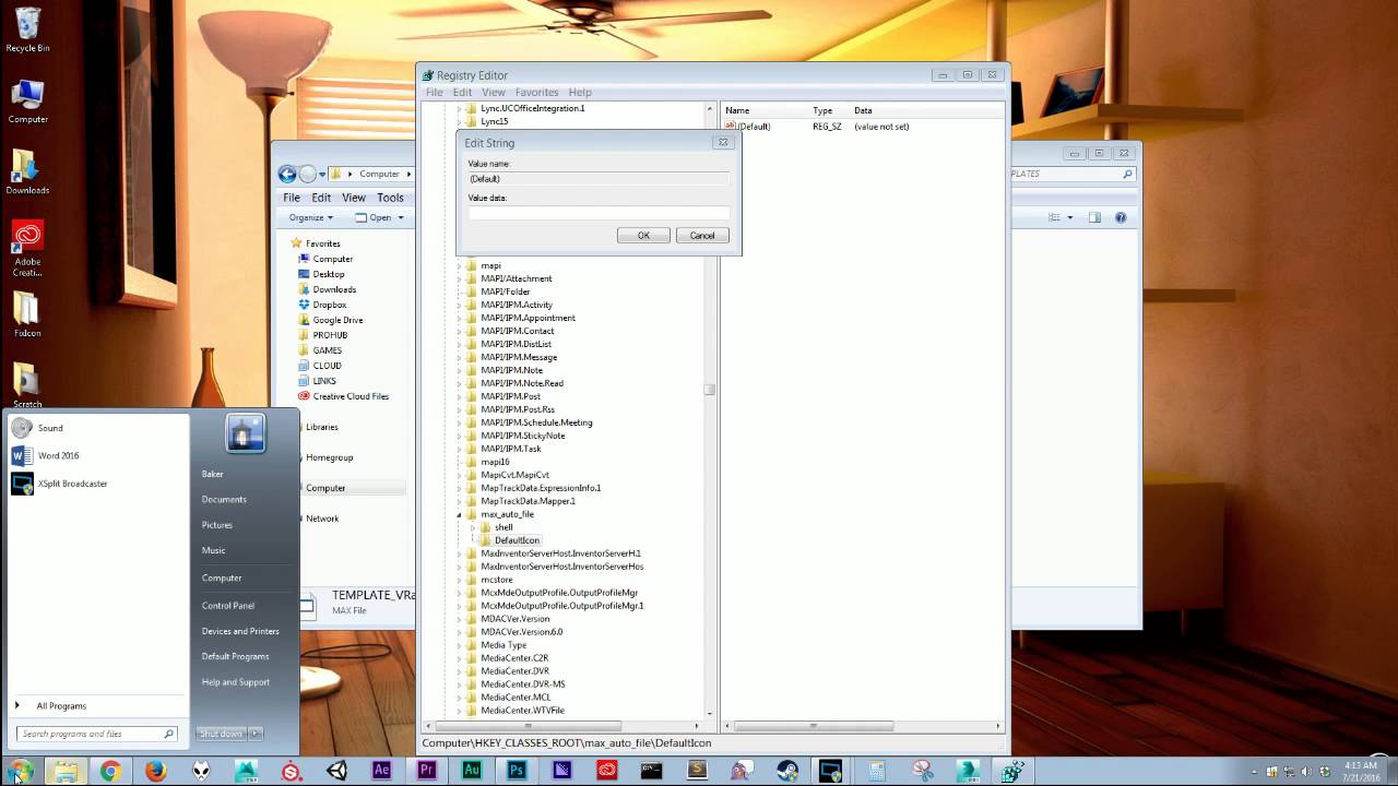 1280x720 Fixing Max Missing Icon