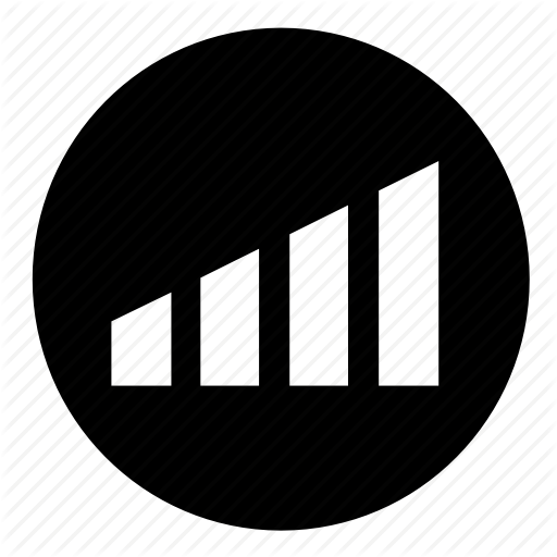 512x512 Circle, Gsm, Hsdpa, Phone, Signal, Ui Icon