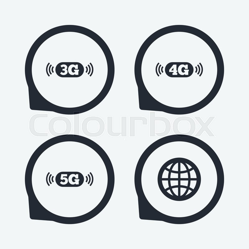 800x800 Mobile Telecommunications Icons Stock Vector Colourbox