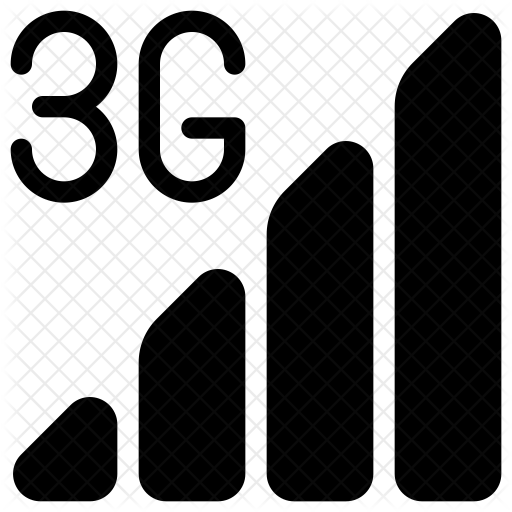 512x512 Signal Icon Of Glyph Style