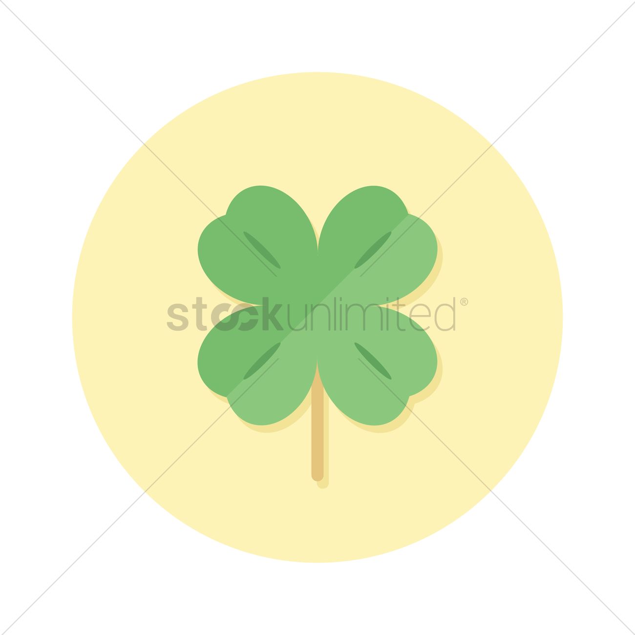 1300x1300 Free Four Leaf Clover Icon Vector Image