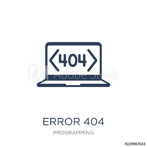 500x500 Error Icon Trendy Flat Vector Error Icon On White