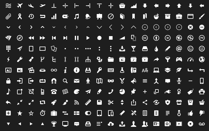 698x439 Entypo Free Minimalist Icon Wooosh