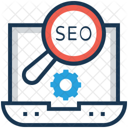256x256 Seo Icon Of Colored Outline Style