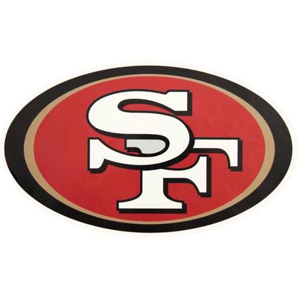 600x600 Applied Icon Nfl San Francisco Outdoor Logo Graphic Small