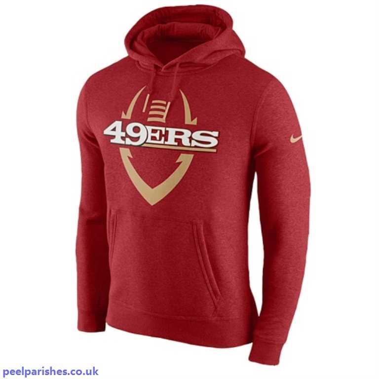 768x768 Gym Red Nike Men's Football Hoodie Nfl Icon Club Clothing San