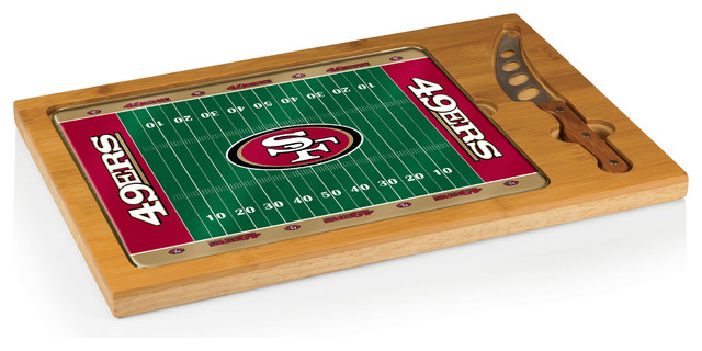 640x320 San Francisco Icon Cutting Board And Tray And Knife Set