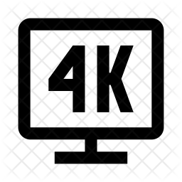 256x256 Monitor Icon Of Line Style