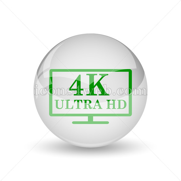 600x600 Ultra Hd Glossy Icon Ultra Hd Glossy Button