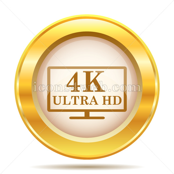 600x600 Ultra Hd Golden Button