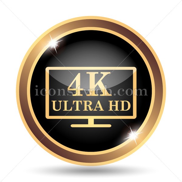 600x600 Ultra Hd Golden Icon