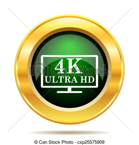 450x470 Ultra Hd Icon Internet Button On White Background