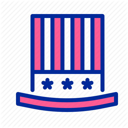 512x512 America, American, Celebrate, Fourth Of July, Hat, Independence