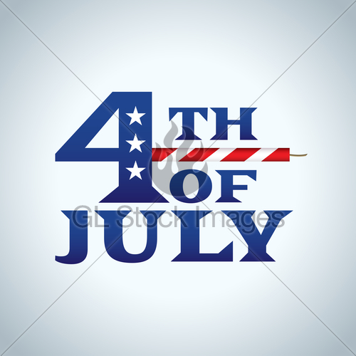 500x500 Of July Icon Illustration Gl Stock Images