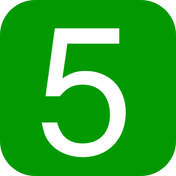 600x600 Number Icon Vector