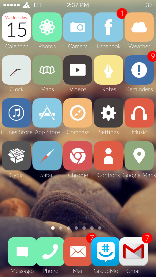 640x1136 How Can I Get My Five Icon Dock Not Squished Jailbreak