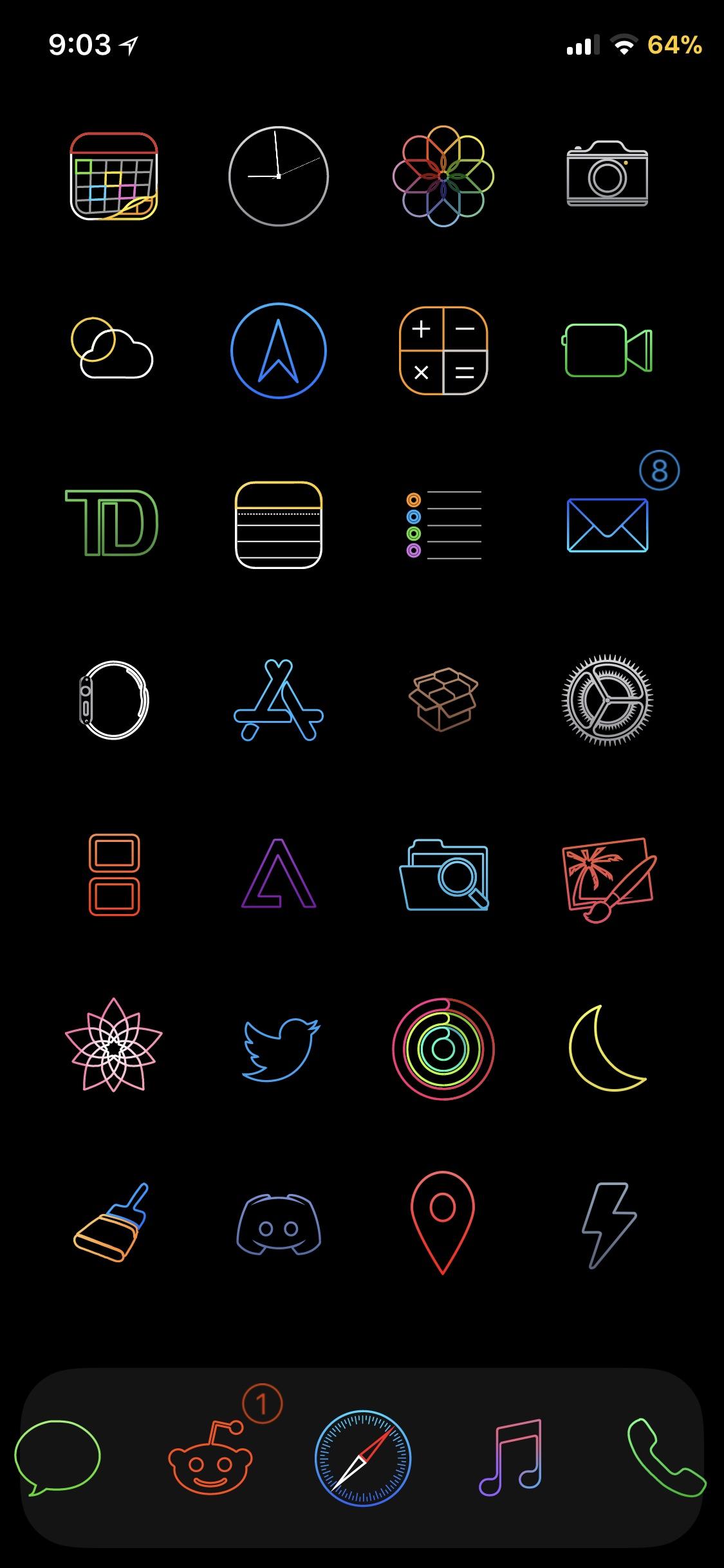 1125x2436 Question Boxy Has Bad Spacing With Fiveicondockxi And Its Own