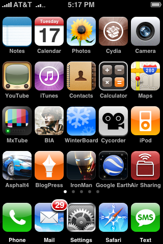 320x480 Reflective Dock Iphone Ipad School