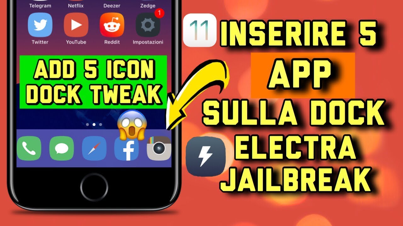 1280x720 Come Inseire Nella Dock App Electra Jailbreak Ios