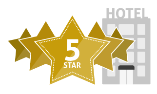322x193 Five, Star Hotel Icon