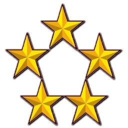 256x256 Gold Star Icon