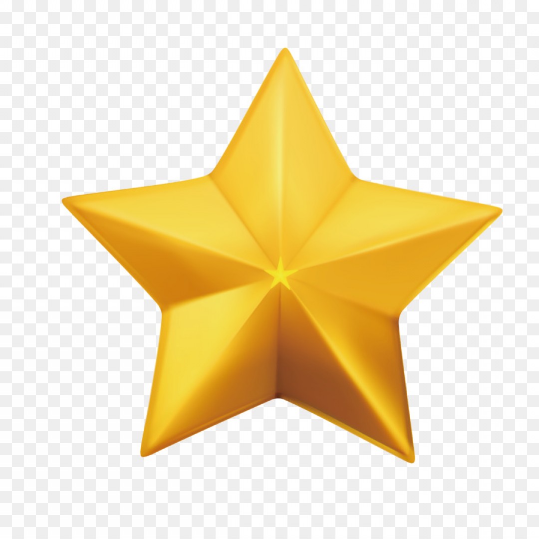 1080x1080 Png Star Vector Balls Free Icon Vector Gold Five Point Soidergi