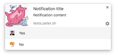 394x192 Web Notification Improvements In Chrome Icons, Close Events