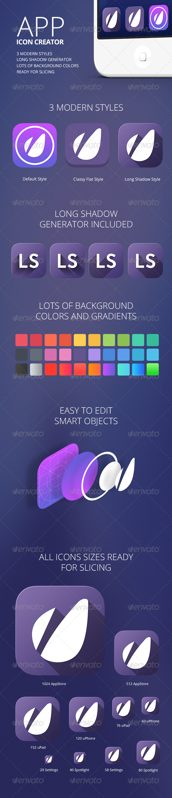 590x2734 Mockup Icons From Graphicriver