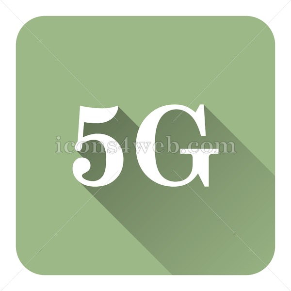 600x600 Flat Icon With Long Shadow Vector