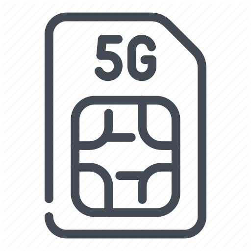 512x512 Card, Connection, Fast, Generation, Internet, Network, Sim Icon
