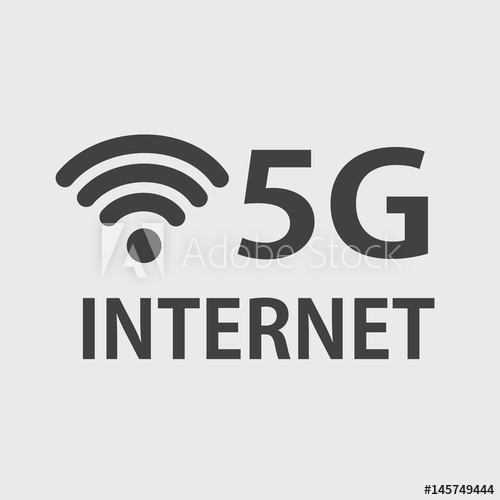 500x500 Network Icon, Fast Internet Sign Vector Illustration