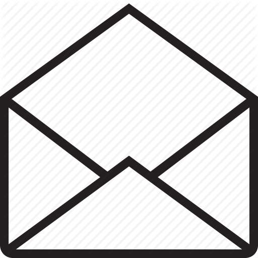 512x512 Email, Empty, Envelope, Inbox, Mail, Open Icon