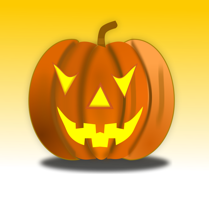 800x800 Free Clip Art Halloween Pumpkn