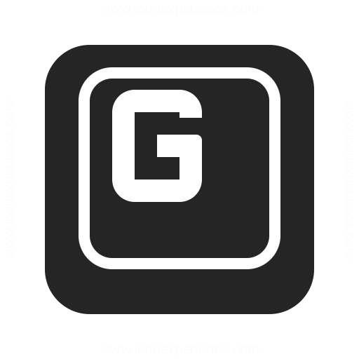 512x512 Keyboard Key G Icon Iconexperience