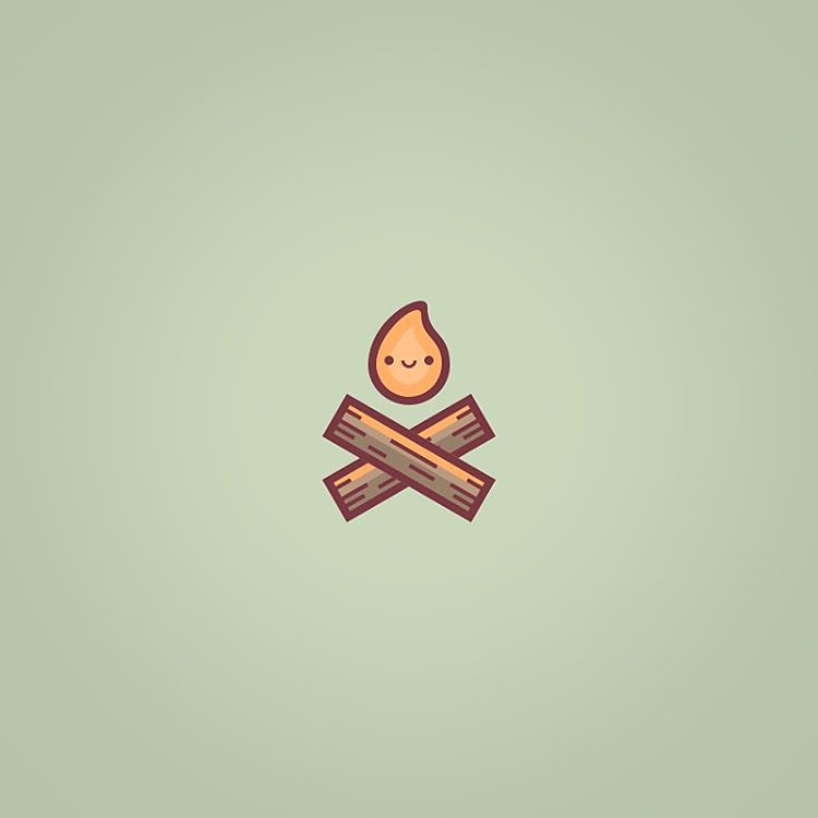 750x750 Camp Fire Icon