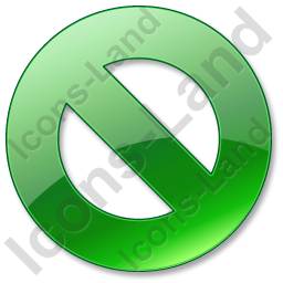 256x256 Cancel Green Icon, Pngico Icons
