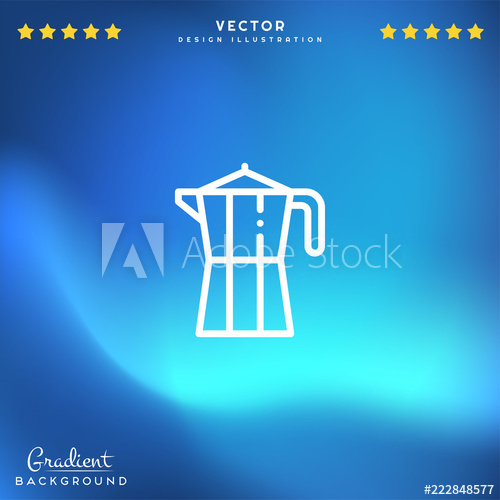 500x500 Premium Symbol Of Coffee Maker Related Vector Line Icon Isolated