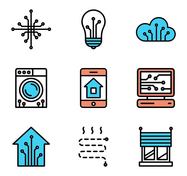 600x564 Home Automation Icon Packs
