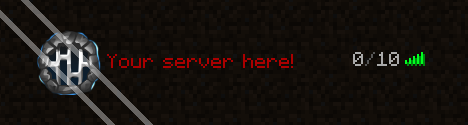 468x125 Minecraft Server Icon