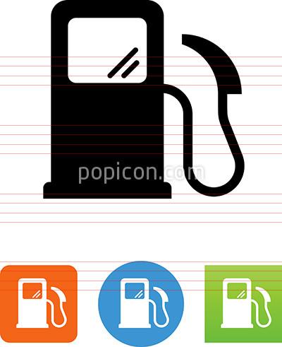 400x491 Vector Gas Pump Icon