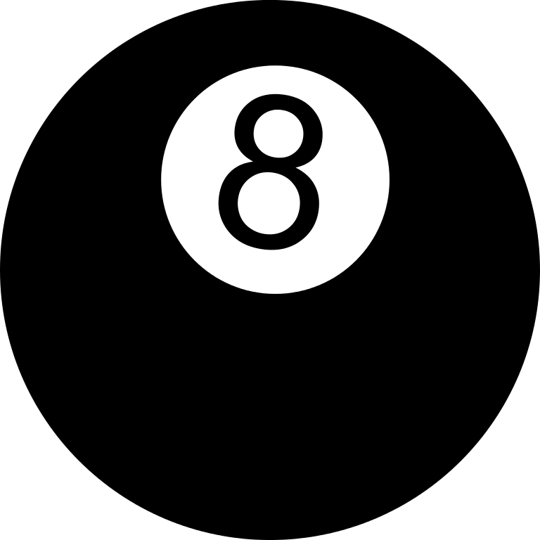 8 Ball Icon at Vectorified.com | Collection of 8 Ball Icon free for ...