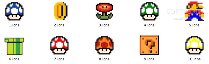 687x211 Bit Mario Icon