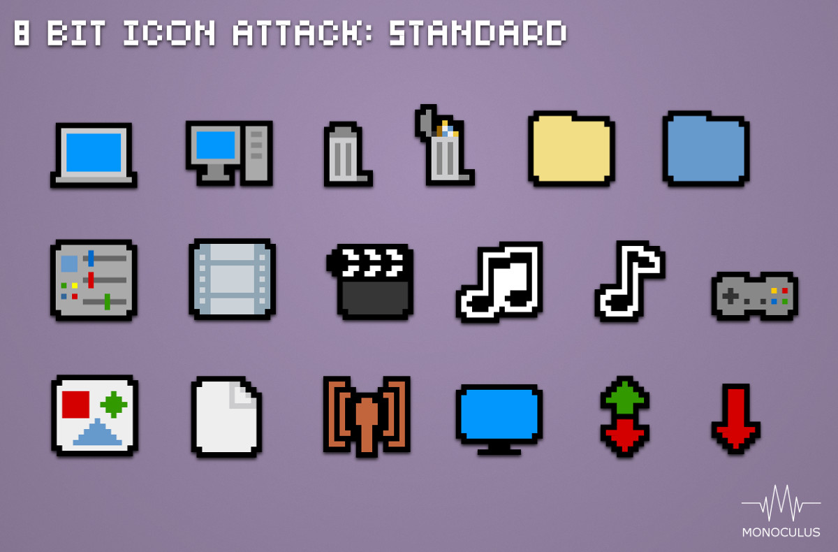 8 Bit Icon at Vectorified.com | Collection of 8 Bit Icon free for ...