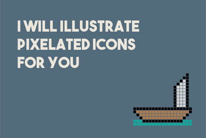 680x457 Illustrate Pixel Icons For You