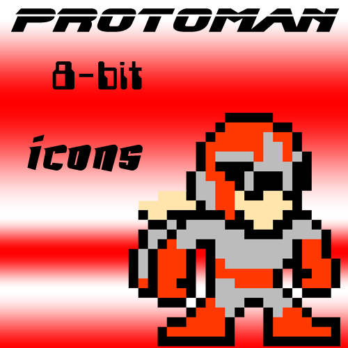 500x500 Protoman Bit Dock Icon Pack