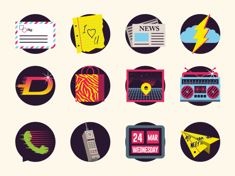 800x600 Icon Set For Zedge