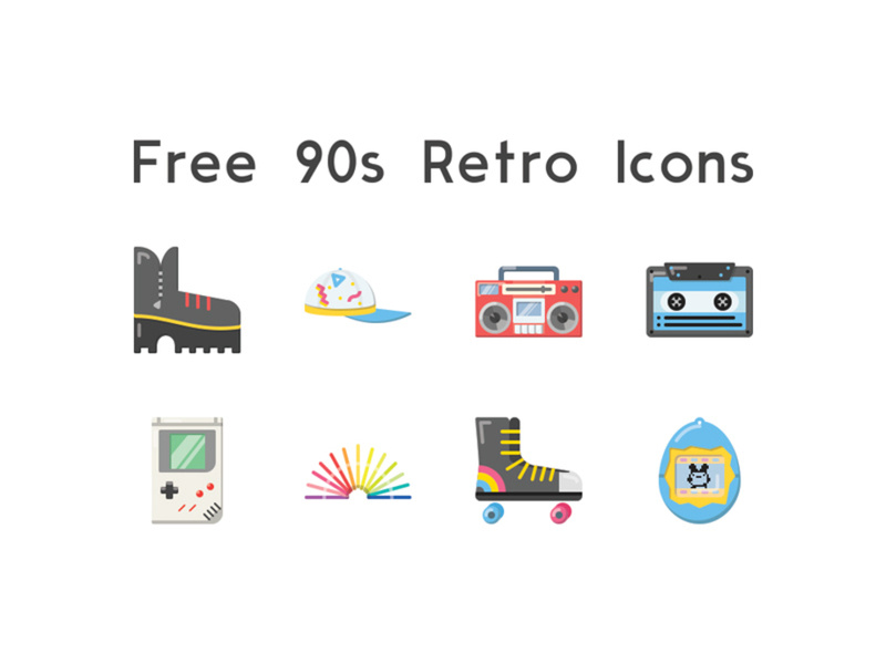 800x600 Retro Icons
