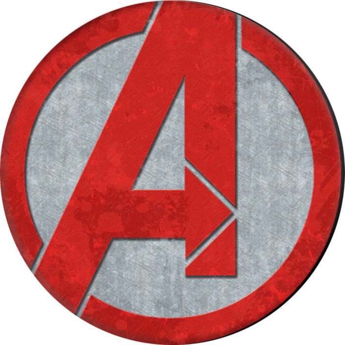 704x704 Popsockets Original Reusable Grip The Avengers Icon Mobile