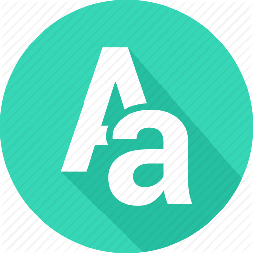 512x512 Aa, Alphabet, Creative, Design, Font, Grid Icon